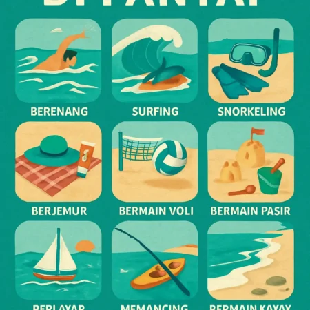 10 Kegiatan Seru yang Bisa Dilakukan di Pantai